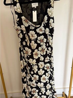 Reformation Iro Floral Midi Dress